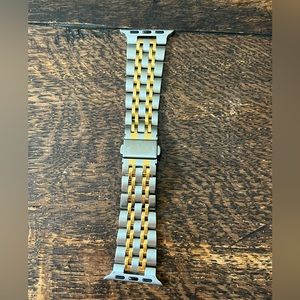 Silver Apple Watch Band
